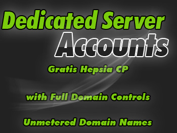 Affordable dedicated servers account